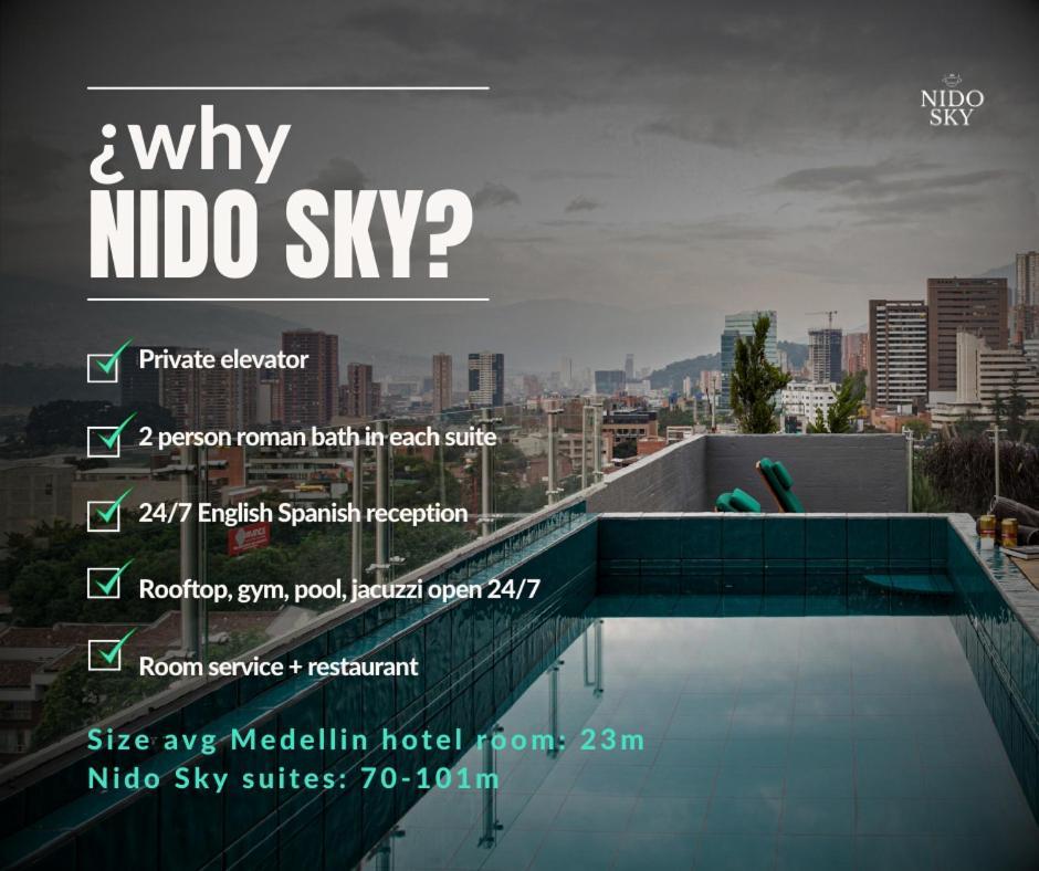 Nido Sky Aparthotel Medellin Exterior photo